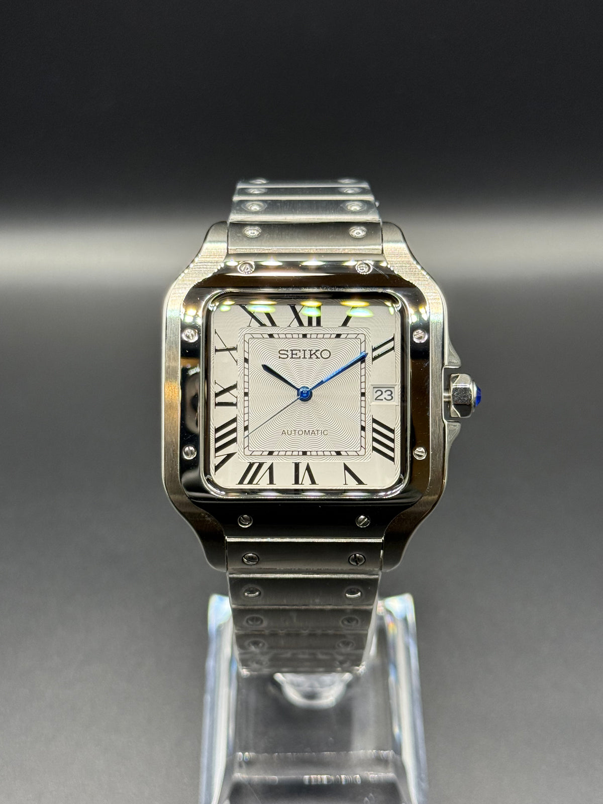 Seiko Mod Santos White 38mm