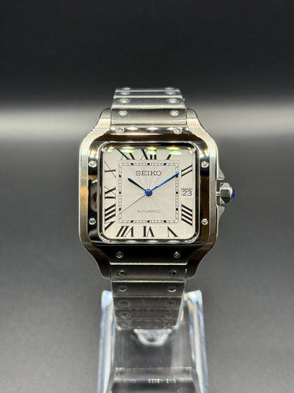 Seiko Mod Santos White 38mm