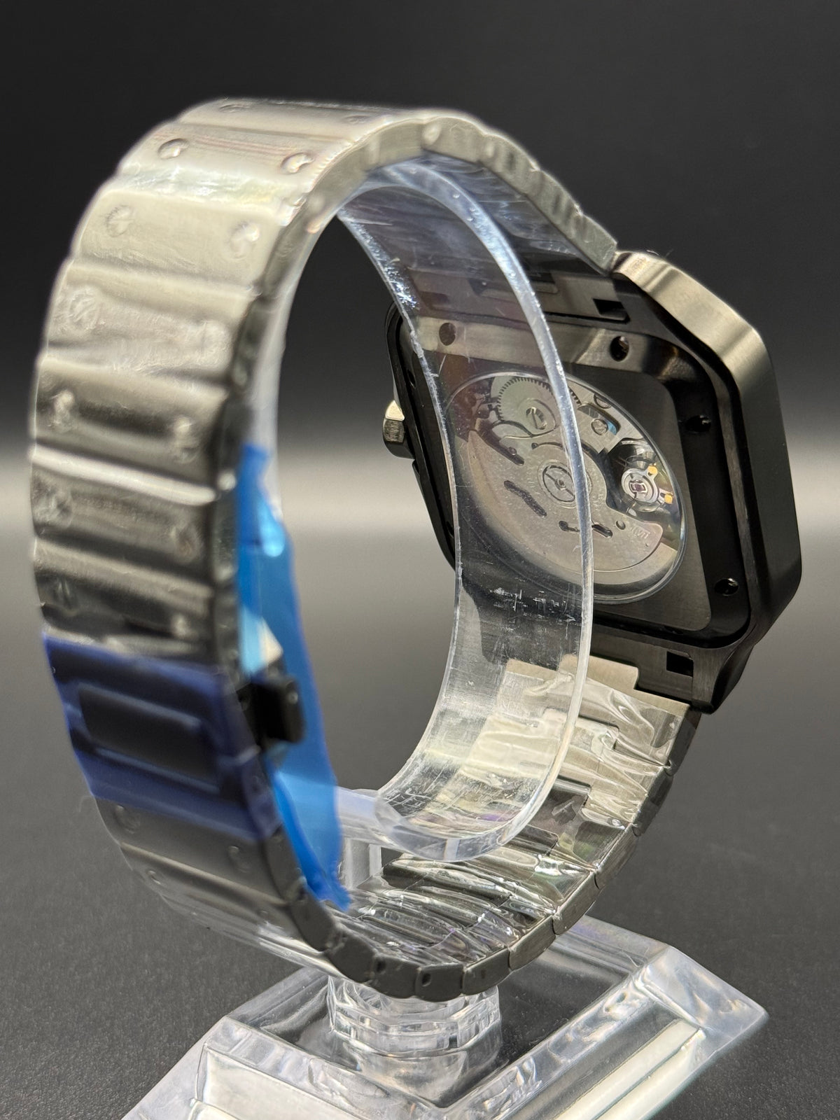 Seiko Mod Santos Blacked Out 38mm