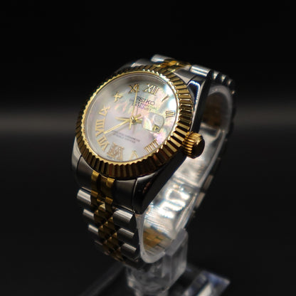 Two-Tone Mother-of-Pearl Watch 31mm