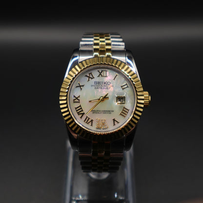 Two-Tone Mother-of-Pearl Watch 31mm