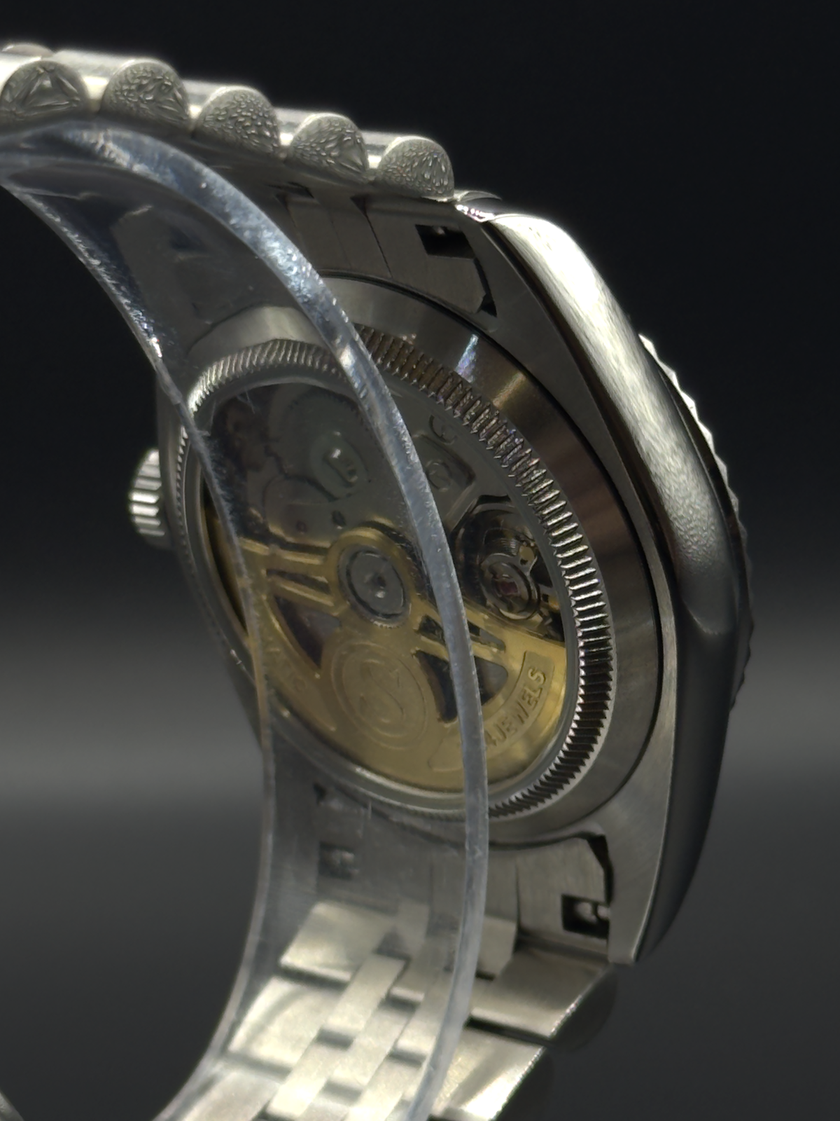 Seiko Mod Datejust Grey Sunburst 36mm